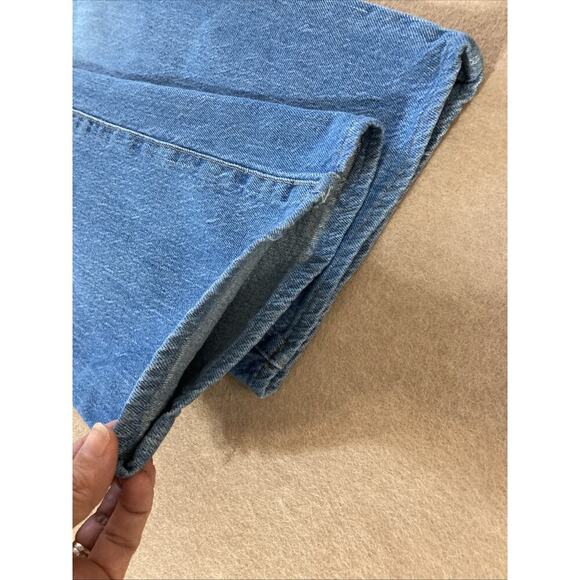 Madewell Cali Demi Boot Jeans Women’s Sz 31P Blue Cropped Mid Rise Stretch - Picture 8 of 11